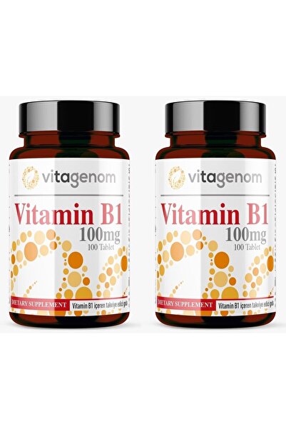 Vitagenom B1 Vitamin 100 Mg 200 Tablet 2 Kutu
