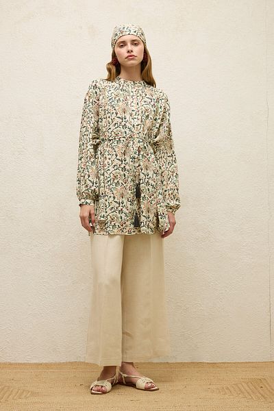 Manuka Ira Viscose Patterned Tunic