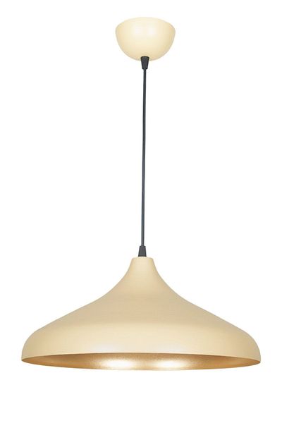 Fer Avize Nil Special Design Retro Rustic Modern Metal Cream Color Pendant Lamp Cafe - Kitchen Single Chandelier