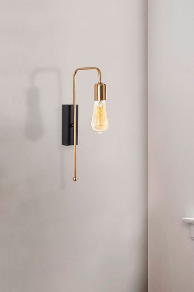 Fer Avize Elegant Retro Rustic Decorative Modern Wall Single Sconce