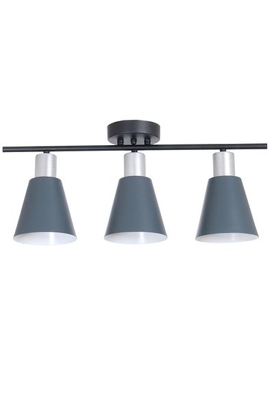 Fer Avize Cool Modern Design Bedroom - Living Room - Kitchen - Cafe Anthracite Color 3-Piece Chandelier