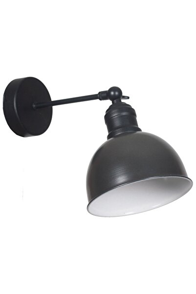 Fer Avize لطيف التصميم الحديث قابل للتعديل رئيس اللون الأسود الشمعدان واحد