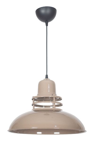 Fer Avize Lantern Cafe Colorful Modern Design Metal Plated Pendant Lamp - Kitchen Single Chandelier