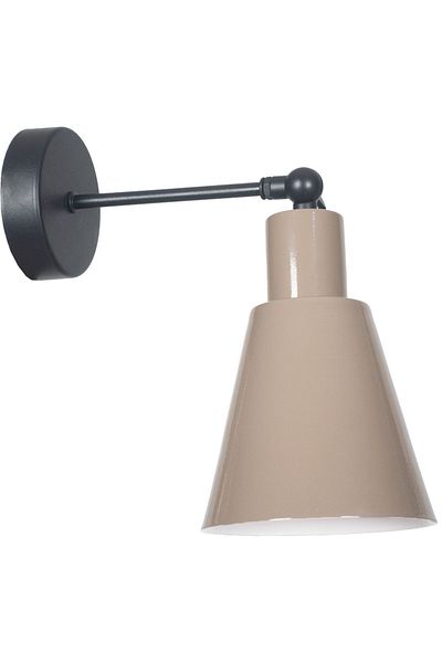 Fer Avize Trend Modern Design Brown Single Sconce with Adjustable Head