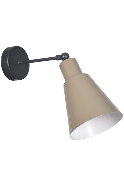 Fer Avize Trend Modern Design Brown Single Sconce with Adjustable Head