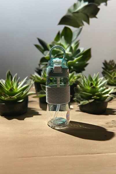 YDGR 600ml Dual-Use Mouthpiece with Silicone Grip - Water Bottle with Straw and Lockable