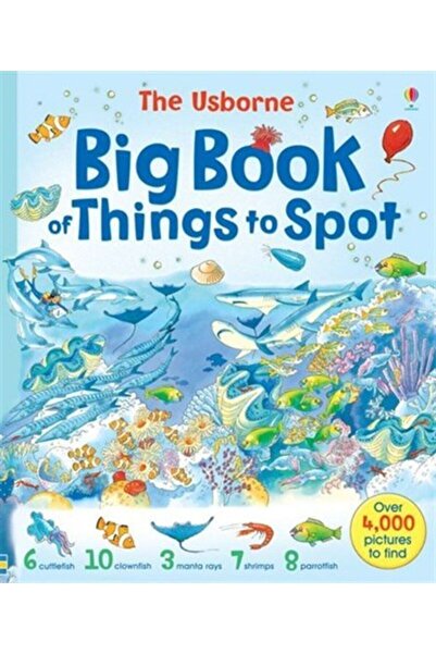 Usborne Us Borne Yayınları Big Book Of Things To Spot