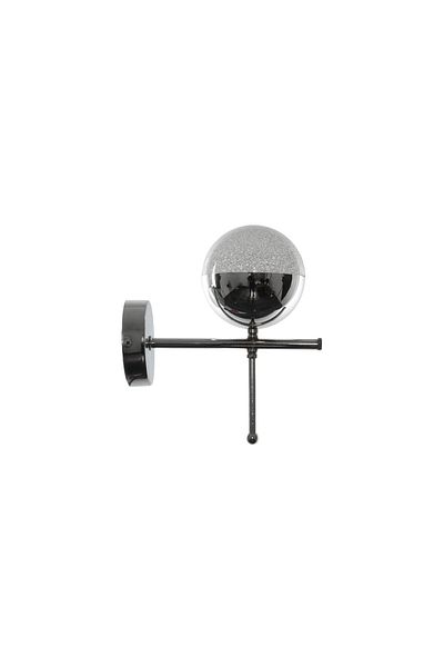 Biotronik Cello Sconce Modern Design Gray Case Chrome Ball - Cafe - Kitchen - Bedroom - Hall Led Wall Sconce