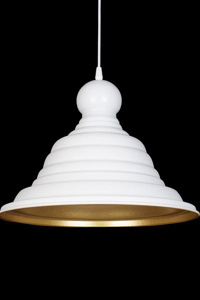 Fer Avize Egyptian Modern Design White Interior Gold Color Metal Cafe - Kitchen Single Chandelier