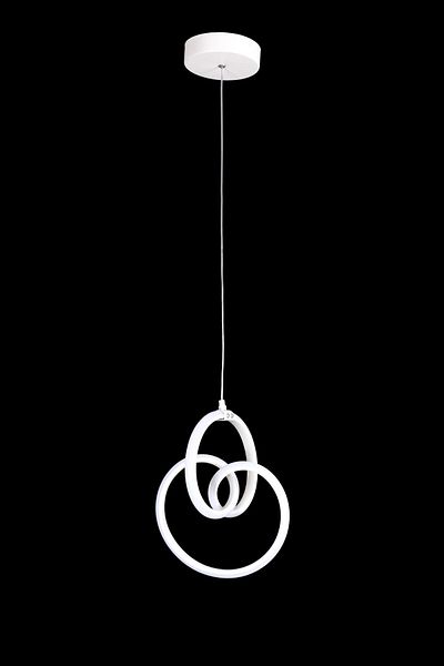 Fer Avize Sabrina Modern Design White Color Living Room Kitchen Hall White Led Pendant Lamp Chandelier