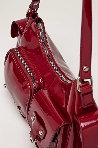 ALTUDA Geantă de umăr cu mai multe buzunare pentru femei Poly