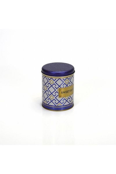 EVLE Ef079-93 Turkish Blue_swt Home Patterned Spice Bowl 0.6 Lt