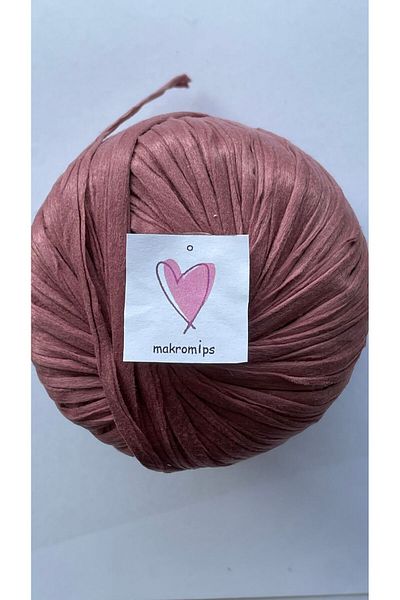 Makromİps PREMIUM SOFT RAFFIA - 50g/65m Μαλακή μαρμάρινη τσάντα Raffia με άκρη ρούχων με κορδόνια