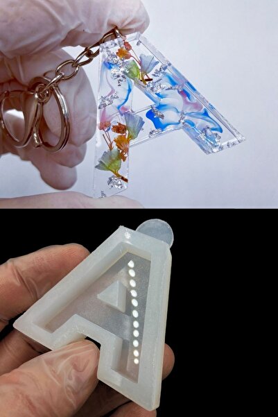 Aj Resincraft Epoxy Silicone Letter Mold, Dotted Letter, Turkish Character Si...