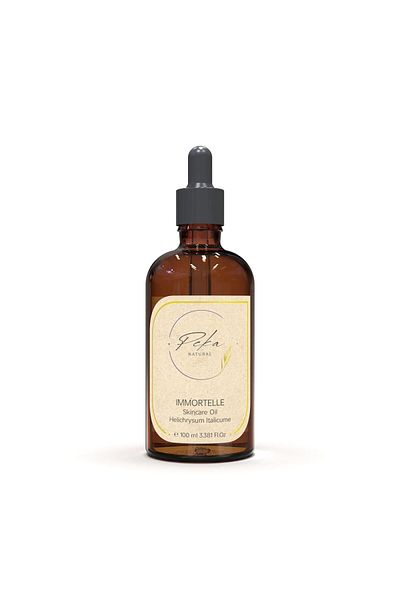 Peka Natural Immortelle Flower Care Oil 100 Ml-Immortelle Flower Oil-Immortelle Oil