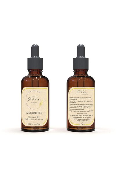 Peka Natural 50 ml Immortelle Skincare Oil - Immortelle Flower Care Oil
