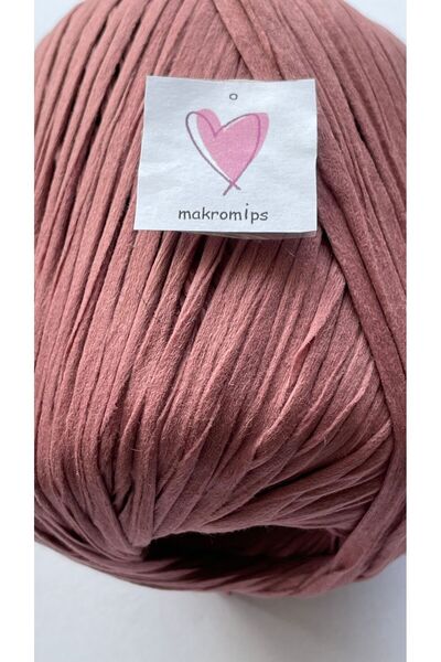 Makromİps PREMIUM SOFT RAFFIA - 50g/65m Μαλακή μαρμάρινη τσάντα Raffia με άκρη ρούχων με κορδόνια