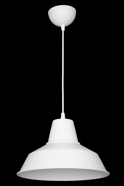 Fer Avize No33 Modern Design White Metal Pendant Lamp Cafe - Kitchen Single Chandelier