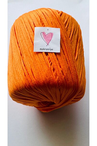 Makromİps PREMIUM SOFT RAFFIA - 50g/65m Soft Marbled Raffia Bag, Silk Dress Tip