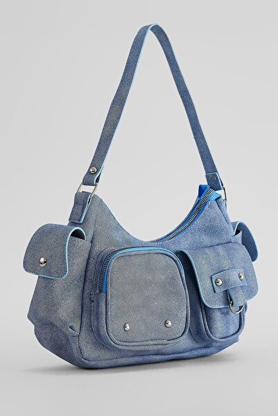 ALTUDA Γυναικεία τσάντα ώμου με πολλές τσέπες Poly