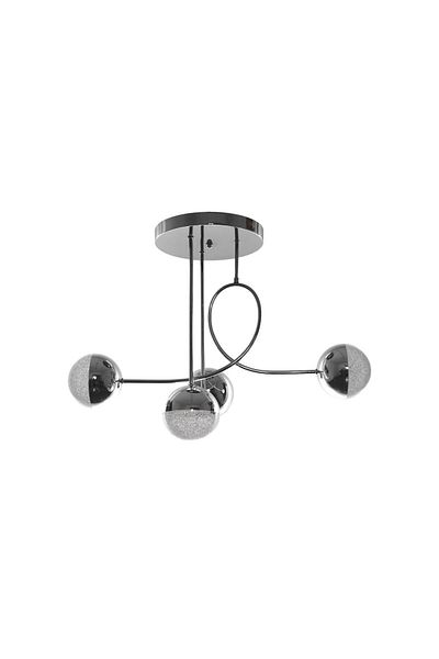 Fer Avize Jade Special Design Chrome Color Living Room - Kitchen - Bedroom 4 Led Chandelier