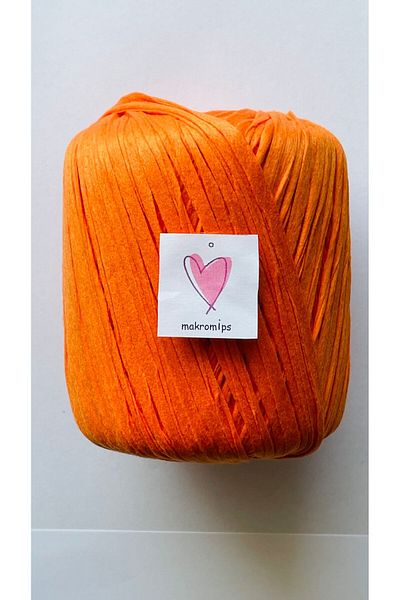 Makromİps PREMIUM SOFT RAFFIA - 50g/65m Μαλακή μαρμάρινη τσάντα Raffia με άκρη ρούχων με κορδόνια