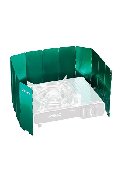 Aygaz Kartuşlu Ocak Rüzgar Koruması - Yeşil