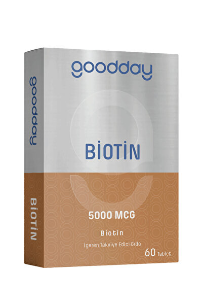 goodday Biotin 60 Tablet - 5000 Mcg Biotin