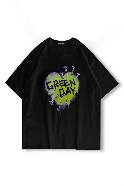 Carpe تي شيرت كبير الحجم من Green Day