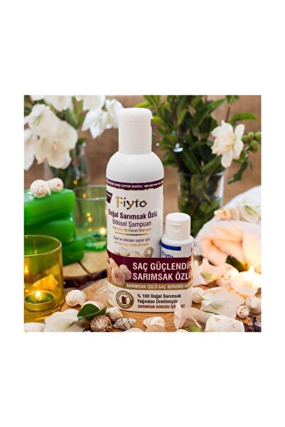Fiyto Sarımsak Özlü Saç Güçlendirici Bitkisel Şampuan