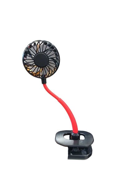 BEEHOUSE Portatif Işıklı Mini Klipsli Fan