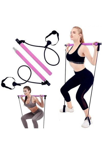 Hsport Ev Tipi Pilates Yoga Jimnastik Fitness Aleti Basen Bacak Omuz Kol Karı...