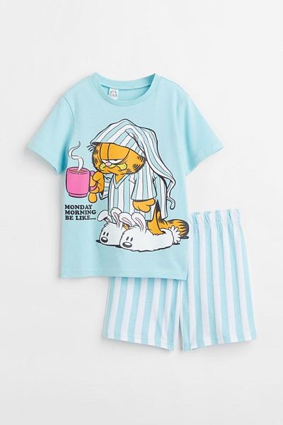 Daisy Dolly Combed Cotton Unisex Children's Pajama Set