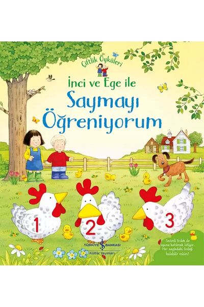 TÜRKİYE İŞ BANKASI KÜLTÜR YAYINLARI YENİ-İŞBANKASI-İnci ve Ege ile Saymayı Öğ...