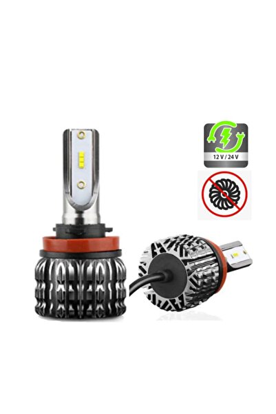 FEMEX Eco Power Serisi Hb3 9005 Şimşek Etkili Led Xenon 6000 Lümen Fansız