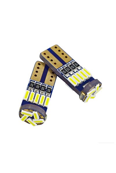 FEMEX T10 W5w Tip 15 Ledli Mini Park-plaka-iç Aydınlatma Ledi