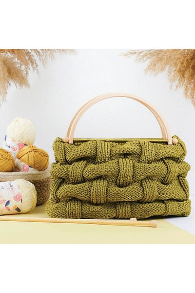 knitme Πολυεστέρας Μακραμέ 3 mm 100 Gr Πλεκτό Κλωστή 804 Κρέμα