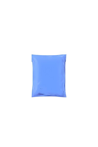 Pocketless Colored Shipping Bag -30x37 cm-Blue - 100 pcs