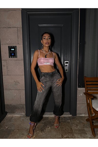 Gülşah Evecen Özel Tasarım Calcite Simli Top Bralet