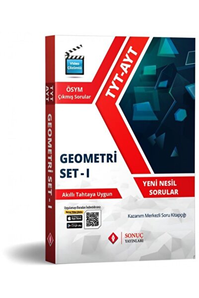 Sonuç Yayınları Sonuç Tyt- Ayt Geometri Modül Set-ı- 1. Ve 2. Oturum 202