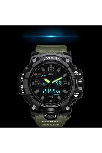 SMAEL Men's Wristwatch Waterproof Digital Rugged Sports Watch