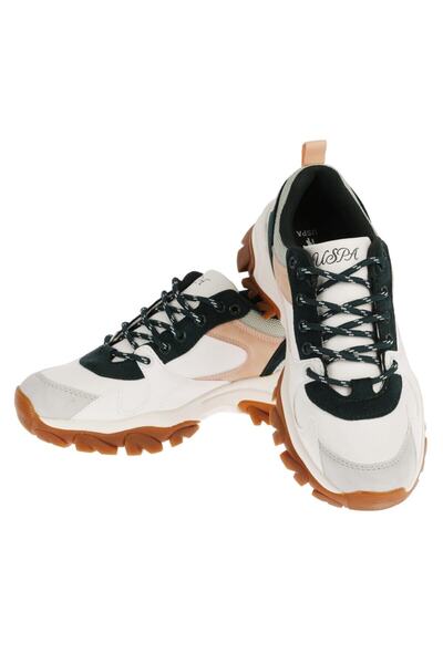 U.S. Polo Assn. Women's White Winter Shoes 20w04tracky