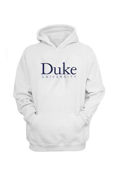 usateamfans Ανδρικό φούτερ με κουκούλα White Duke University