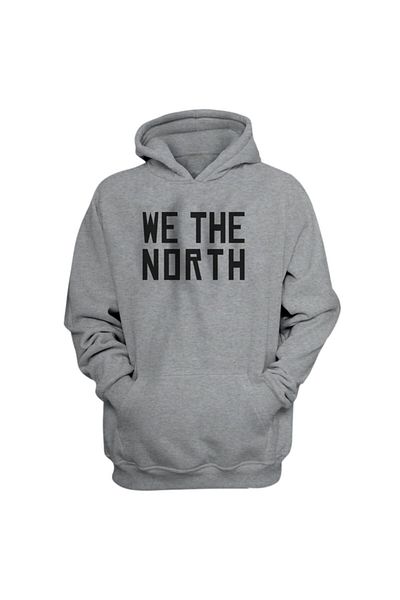 usateamfans Ανδρικό λευκό φούτερ We The North Hoodie