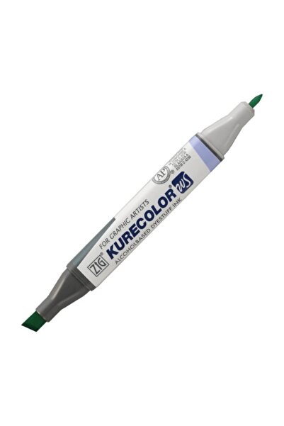 Zig Kurecolor Twin S Graphic Drawing Pen 553 Emerald Green