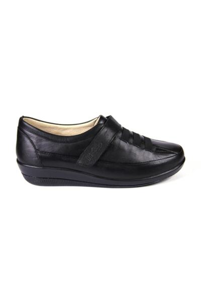 DİA COMFORT Pantofi de damă din piele neagră