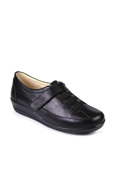 DİA COMFORT Pantofi de damă din piele neagră