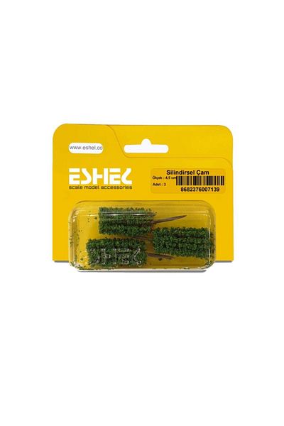 Eshel Model Cylinder Pine 4.5 Cm 3 Pieces