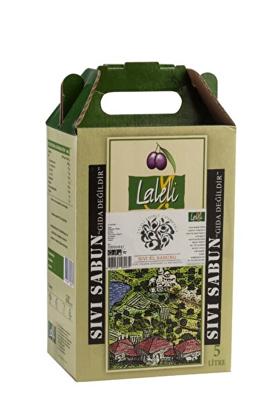 Laleli Doğal Zeytinyağlı Sıvı Sabun 5 Litre