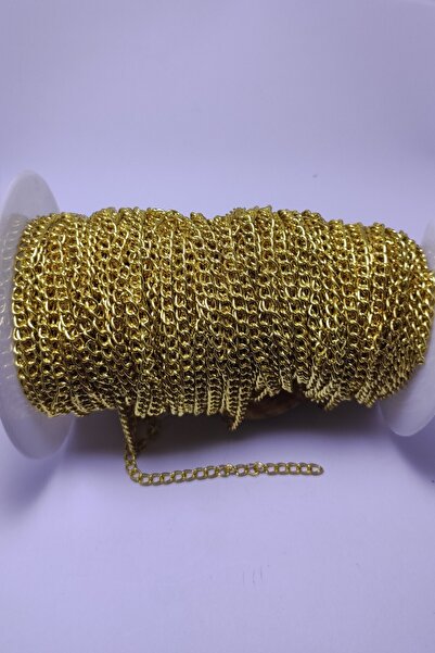 platin hediyelik (10 метра) Жълта метална верижка за бижута, материал верижка...